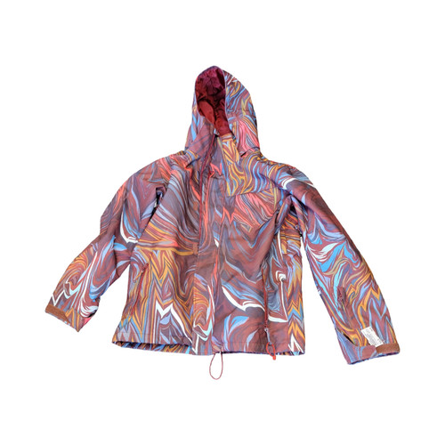 Vist Large View of Product Image Which is Used Quiksilver MISSION DRYFLIGHT 10K MEN XL SNOW JACKET Outerwear Heavy Jacket M Red XL