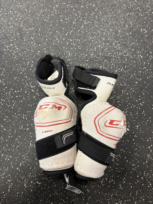 Vist Large View of Product Image Which is Used CCM U+ FIT 03 ELS Junior Elbow Pads MD