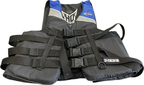 Vist Large View of Product Image Which is Used HO Adult PFD Black 4X