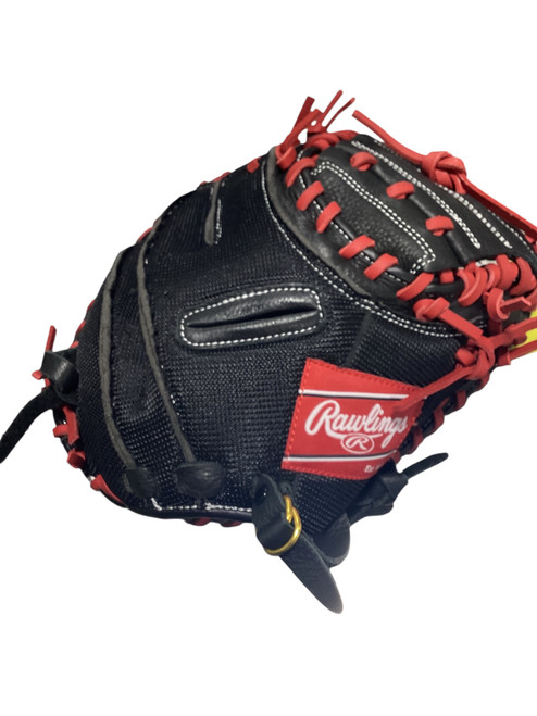 Vist Large View of Product Image Which is Used Rawlings SS315 BB/SB Catchers RH Throw Black 31 1/2"