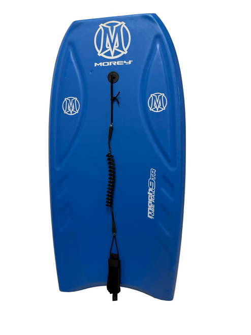 Vist Large View of Product Image Which is Used Morey Boogie MACH 9 TR TUBE RAIL Body Board Royal Blue 42"