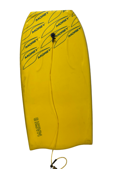 Vist Large View of Product Image Which is Used Morey Boogie MACH 9 Body Board Yellow 42"
