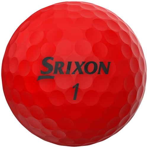 Vist Large View of Product Image Which is New Srixon Soft Feel Golf Balls Brite Red- 12 Pack