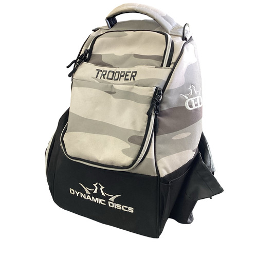 Vist Large View of Product Image Which is Used Dynamic Discs Disc Golf Backpack Grey