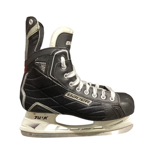 Vist Large View of Product Image Which is Used Bauer NEXUS 600 Senior Hockey Skate Senior 9