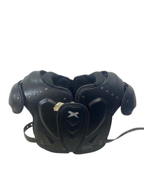 Vist Large View of Product Image Which is Used Xenith FLY FB Shoulder Pads Black XL