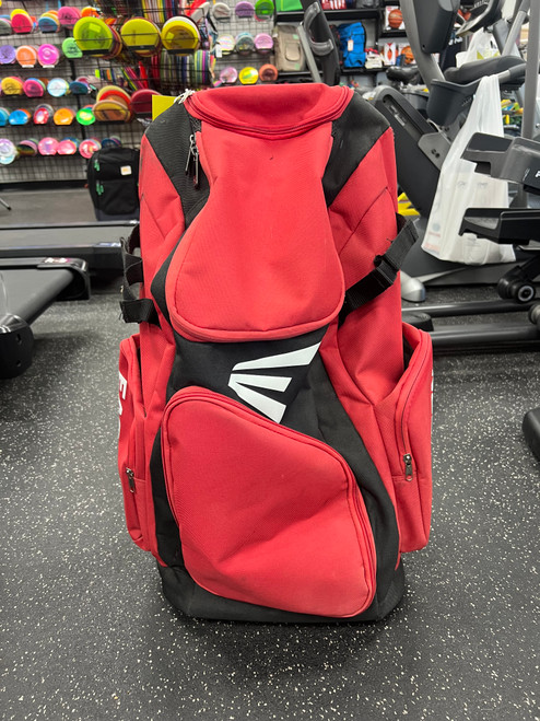 Vist Large View of Product Image Which is Used Easton TRAVELER STAND UP BAG BB/SB Player Wheeled Bag Red