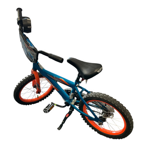 Vist Large View of Product Image Which is Used HOT WHEELS BIKE BMX Bike Boys Royal Blue 16"