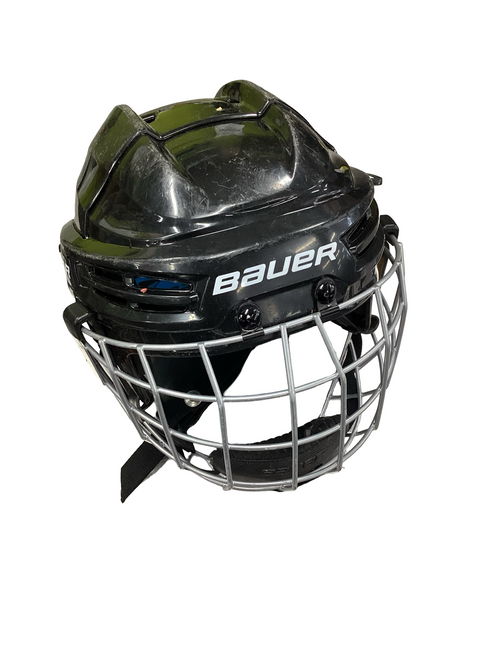 Vist Large View of Product Image Which is Used Bauer PRODIGY Helmet Cage Combo Black One Size