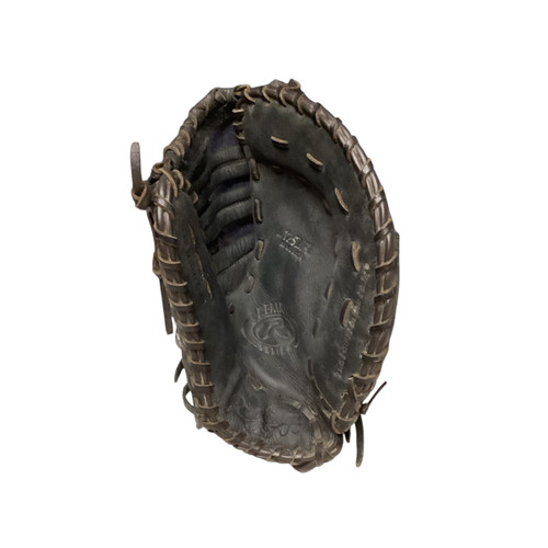 Vist Large View of Product Image Which is Used Rawlings D125BFB BB/SB Glove RH Throw Black 12 1/2"