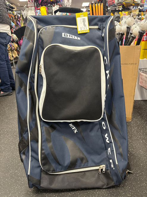 Vist Large View of Product Image Which is Used Grit HTFX Jr Hockey Wheeled Navy Blue