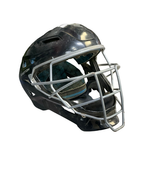 Vist Large View of Product Image Which is Used Easton GAMETIME Catchers Helmet w/Mask Black SM