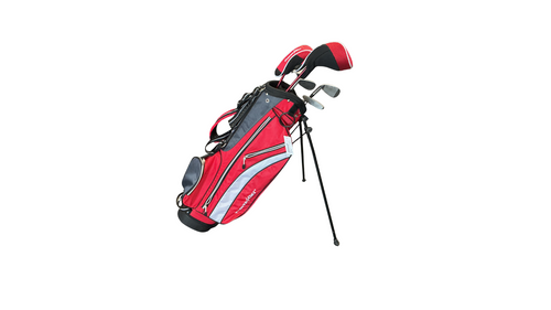 Vist Large View of Product Image Which is Used Powerbilt GOLF SET Jr Package Set RH Red 5 Piece