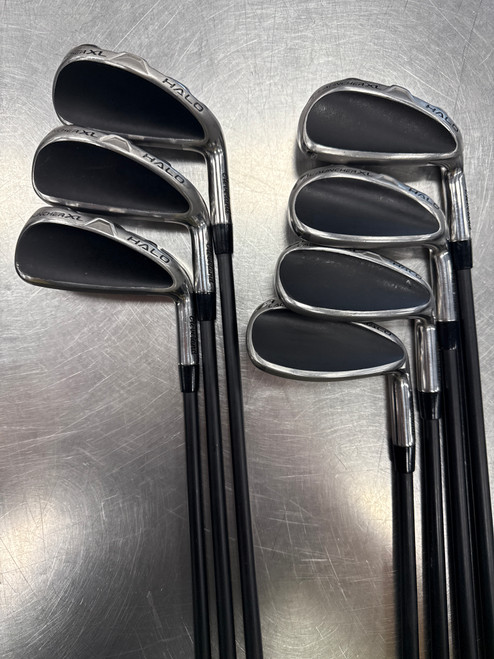 Vist Large View of Product Image Which is Used Cleveland LAUNCHER XL HALO Mens Iron Set RH 5I-GW/AW