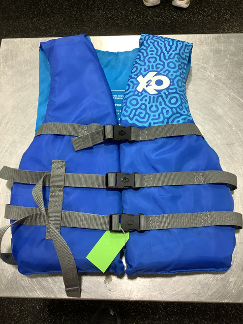 Vist Large View of Product Image Which is Used X2O Adult PFD Royal Blue S/M
