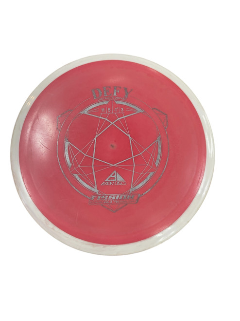 Vist Large View of Product Image Which is Used Axiom DEFY Disc Golf Driver Pink