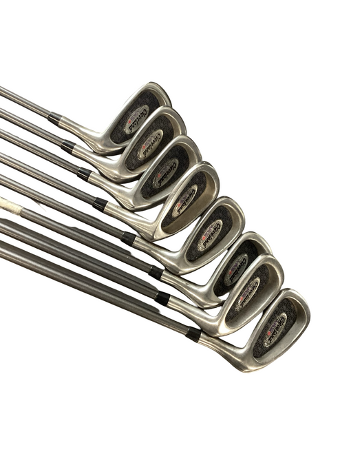 Vist Large View of Product Image Which is Used Cleveland VAS + 3-SW Mens Iron Set RH 3I-PW