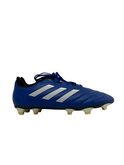 Vist Large View of Product Image Which is Used Adidas Golettto Royal Blue Junior 5 Soccer Cleats