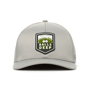 Vist Large View of Product Image Which is New BALLS DEEP GRY S/M STRTCH FIT HAT