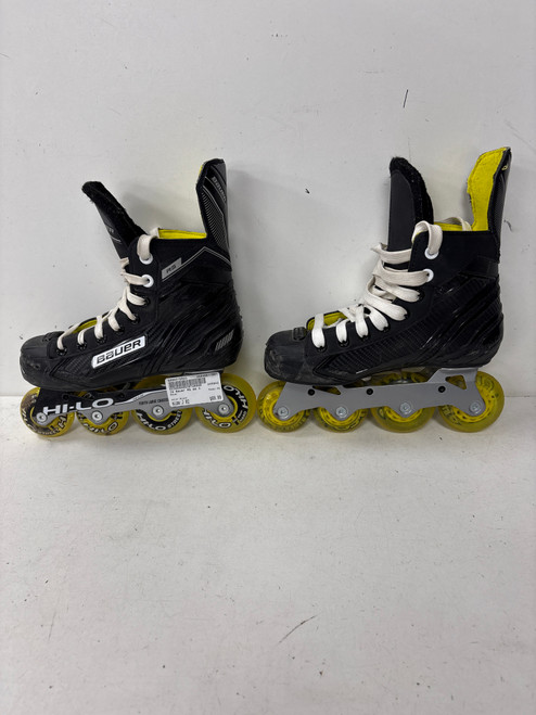 Vist Large View of Product Image Which is Used Bauer RS Junior Rec Fitness Skates Black Junior 02