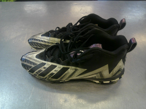 Vist Large View of Product Image Which is Used Adidas Adult FB Cleats Black Senior 11.5