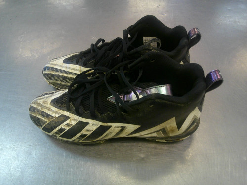 Vist Large View of Product Image Which is Used Adidas Adult FB Cleats Black Senior 11.5