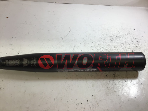 Vist Large View of Product Image Which is Used Worth SILVERBACK WSU35BL BB/SB Slowpitch Bat 34"