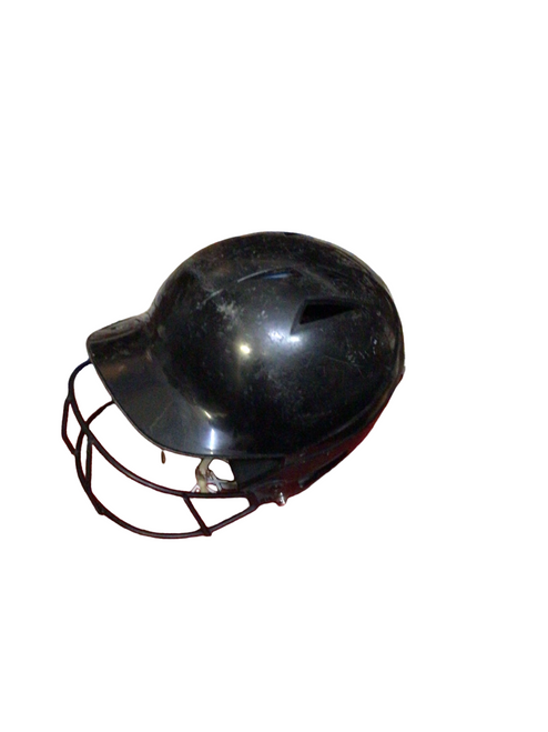 Vist Large View of Product Image Which is Used Champro HX HELMET W/MASK Batting Helmet w/Mask Black SM