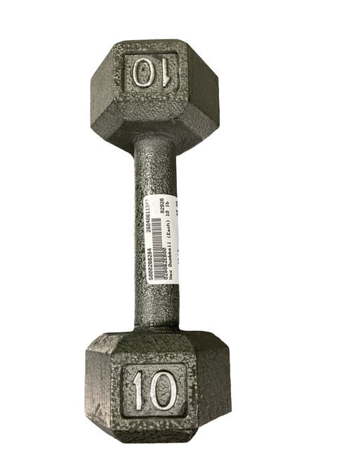 Vist Large View of Product Image Which is Used Hex Dumbbell (Each) 10 lb