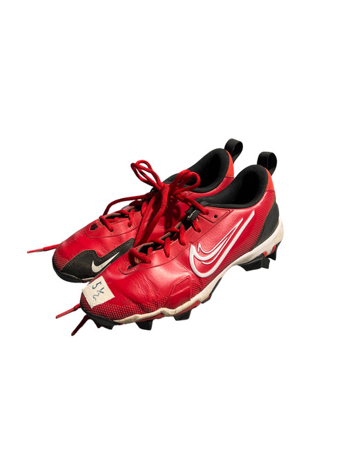 Vist Large View of Product Image Which is Used Nike TROUT BB/SB Cleats Red Senior 5.5
