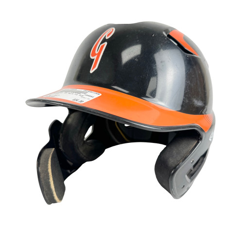 Vist Large View of Product Image Which is Used Easton Z5 Batting Helmet Black/Orange SR