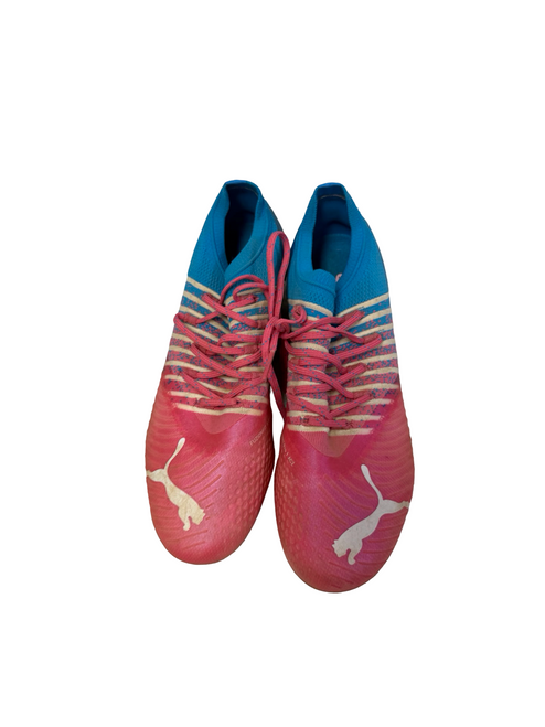 Vist Large View of Product Image Which is Used Puma FUTURE Z 2.4 FG AG 107088-01 Mens Soccer Cleats Pink Size 7.5