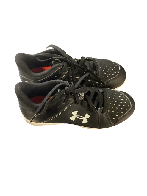 Vist Large View of Product Image Which is Used Under Armour BASEBALL CLEATS BB/SB Cleats Black Junior 03