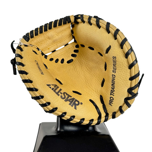 Vist Large View of Product Image Which is Used All-Star "The Pocket" 27"  Baseball Catchers Training Mitt RH Throw 27"