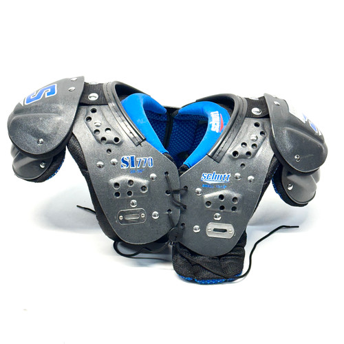 Vist Large View of Product Image Which is Used Schutt SI 770 FB Shoulder Pads Grey SM