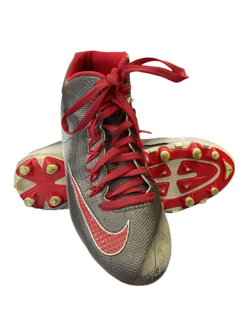 Vist Large View of Product Image Which is Used Nike Adult FB Cleats Red Senior 8.5