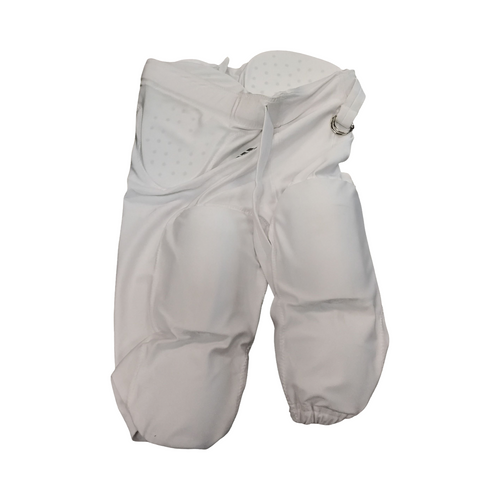 Vist Large View of Product Image Which is Used Adidas Youth FB Integrated Pants White LG