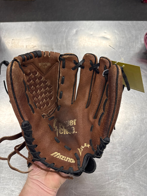 Vist Large View of Product Image Which is Used Mizuno PROSPECT BB/SB Glove RH Throw Brown 11 1/2"
