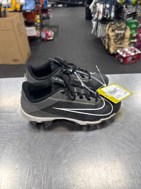 Vist Large View of Product Image Which is Used Nike VAPOR BB/SB Cleats Black Junior 03.5