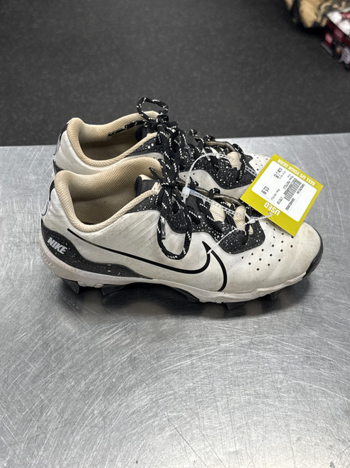 Vist Large View of Product Image Which is Used Nike FASTFELX BB/SB Cleats White Junior 05