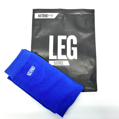 Vist Large View of Product Image Which is Used NXTRND LEG SLEEVES Football Accessory Royal Blue