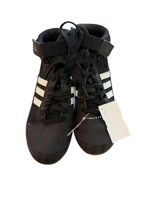 Vist Large View of Product Image Which is Used Adidas Wrestling Shoes Black Junior 03