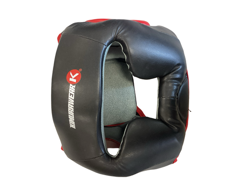 Vist Large View of Product Image Which is Used  Kimurawear Boxing Headgear Black