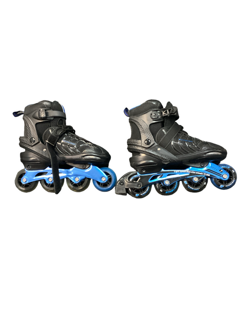Vist Large View of Product Image Which is Used Schwinn ABEC 7 Junior Roller Quad Skates Black Adjustable