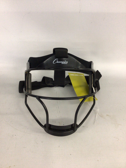Vist Large View of Product Image Which is Used Champion Sports BLACK FIELDERS MASK BB/SB Fielders Mask Black MD