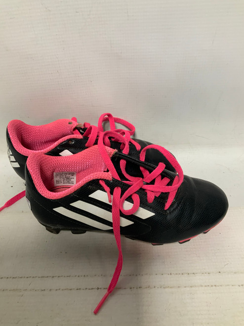 Vist Large View of Product Image Which is Used Adidas Soccer Cleats Black Junior 01