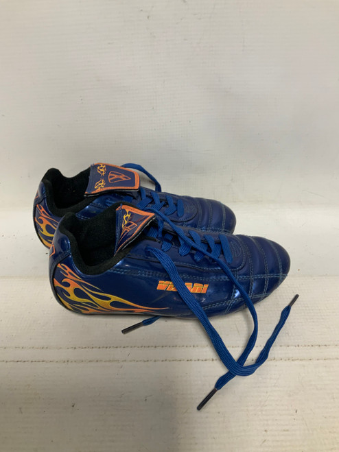 Vist Large View of Product Image Which is Used Vizari Soccer Cleats Royal Blue Youth 13.0