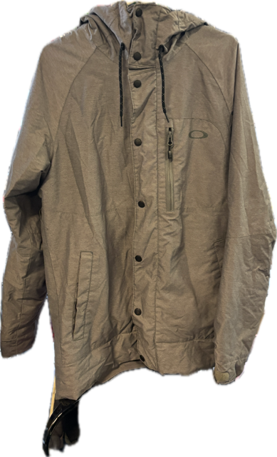 Vist Large View of Product Image Which is Used Oakley Outerwear Heavy Jacket M Grey MD