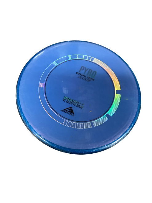 Vist Large View of Product Image Which is Used Axiom PYRO Disc Golf Mid Range Royal Blue