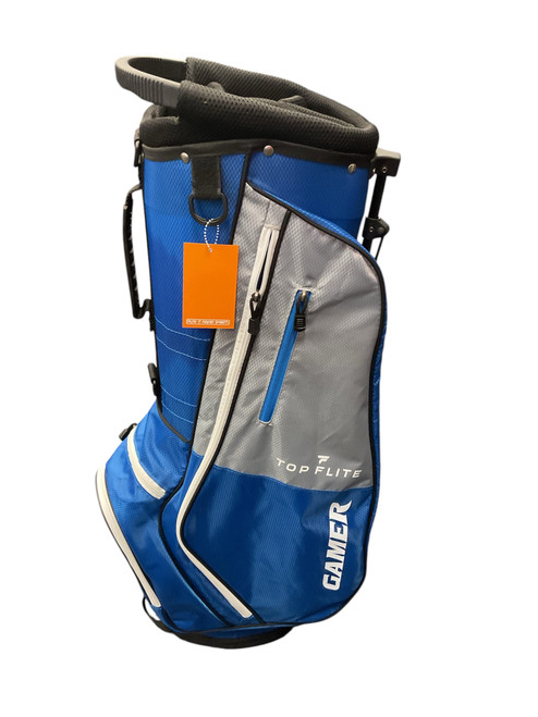 Vist Large View of Product Image Which is Used Top Flite GAMER Mens Stand Bag Royal Blue